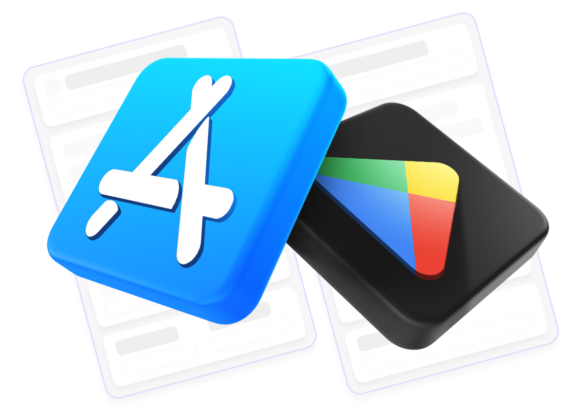 Publish your app to Apple App Store and Google Play with one click