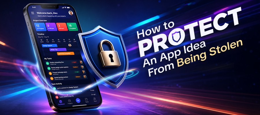How to protect an app idea from being stolen - the 7-step legal framework with NDAs, patents, copyright, and trademarks