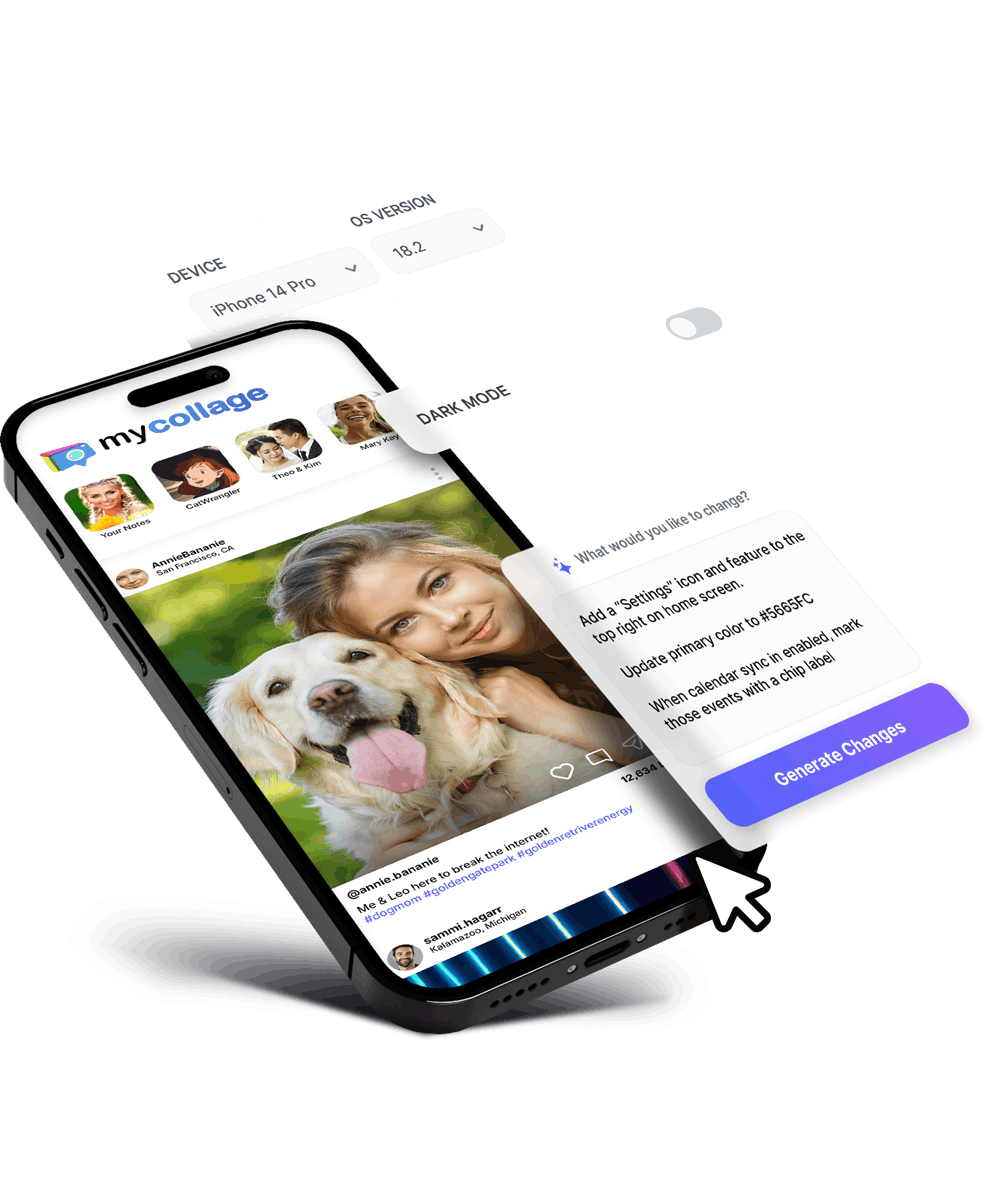 Real iOS Simulator and Android Emulator